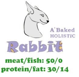 Запеченный корм Acari Сiar A BAKED CAT HOLISTIC RABBIT (кролик)